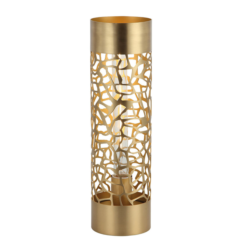 Freelight Tischleuchte Giraffa H 42 cm matt gold