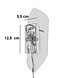 Freelight Wandleuchte Letto H 31 cm Taupe Freelight Wandleuchte Letto H 31 cm Taupe
