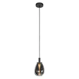 Steinhauer Hängeleuchte Glimsy 1 Licht Ø 14.5 cm schwarz Steinhauer Hängeleuchte Glimsy 1 Licht Ø 14.5 cm schwarz