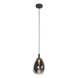 Mexlite Hängeleuchte Glimsy 1 Licht Ø 22 cm schwarz Mexlite Hängeleuchte Glimsy 1 Licht Ø 22 cm schwarz
