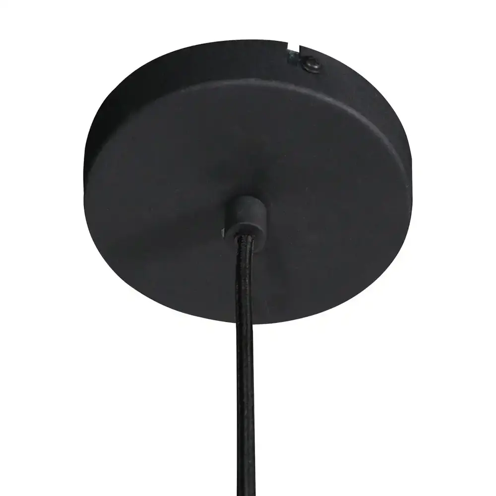 Anne Light & home Hängeleuchte Sable Ø 60 cm Leinen schwarz Anne Light & home Hängeleuchte Sable Ø 60 cm Leinen schwarz