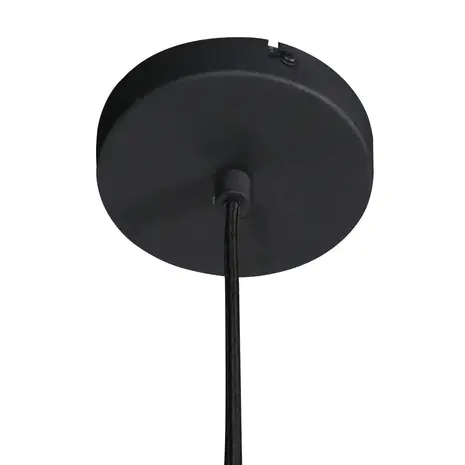 Anne Light & home Hängeleuchte Sable Ø 55 cm Leinen schwarz Anne Light & home Hängeleuchte Sable Ø 55 cm Leinen schwarz