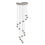 Lucide Premium MONTANA - Hängeleuchte - LED Dimb. - CCT - 16x5,7W 2700K/4000K - Graues Eisen Lucide Premium MONTANA - Hängeleuchte - LED Dimb. - CCT - 16x5,7W 2700K/4000K - Graues Eisen