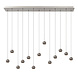 Lucide Premium MONTANA - Hängeleuchte - LED Dimb. - CCT - 13x5,7W 2700K/4000K - Graues Eisen Lucide Premium MONTANA - Hängeleuchte - LED Dimb. - CCT - 13x5,7W 2700K/4000K - Graues Eisen