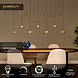Lucide Premium MONTANA - Hängeleuchte - LED Dimb. - CCT - 13x5,7W 2700K/4000K - Graues Eisen Lucide Premium MONTANA - Hängeleuchte - LED Dimb. - CCT - 13x5,7W 2700K/4000K - Graues Eisen