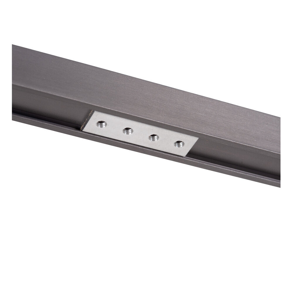 Lucide LINIAL Anschlussplatte - 1 Phase Schienensystem / Schienenbeleuchtung - Mattchrom
