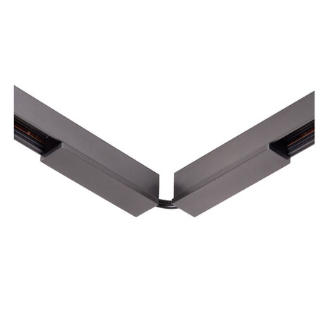 Lucide LINIAL Flexibler -Koppler - 1-Phasen-Stromschienen-System / Stromschienenbeleuchtung - Mattschwarz Chrom Lucide LINIAL Flexibler -Koppler - 1-Phasen-Stromschienen-System / Stromschienenbeleuchtung - Mattschwarz Chrom