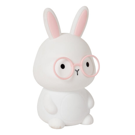 Lucide PINCHA RABBIT - Wiederaufladbare Kinderzimmer Tischlampe - Batterie/Batterie - LED 3 StepDim - RGB - Pink Lucide PINCHA RABBIT - Wiederaufladbare Kinderzimmer Tischlampe - Batterie/Batterie - LED 3 StepDim - RGB - Pink