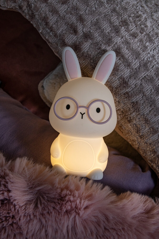 Lucide PINCHA RABBIT - Wiederaufladbare Kinderzimmer Tischlampe - Batterie/Batterie - LED 3 StepDim - RGB - Pink Lucide PINCHA RABBIT - Wiederaufladbare Kinderzimmer Tischlampe - Batterie/Batterie - LED 3 StepDim - RGB - Pink