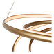Lucide Premium SARDANA - Hängeleuchte - Ø 80 cm - LED Dimb. - 1x74W 2700K - Mattes Gold / Messing Lucide Premium SARDANA - Hängeleuchte - Ø 80 cm - LED Dimb. - 1x74W 2700K - Mattes Gold / Messing