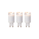Lucide G9 - Led-Glühbirne - Ø 2.1 cm - LED - G9 - 3x3W 2600K/2700K - Weiß Lucide G9 - Led-Glühbirne - Ø 2.1 cm - LED - G9 - 3x3W 2600K/2700K - Weiß