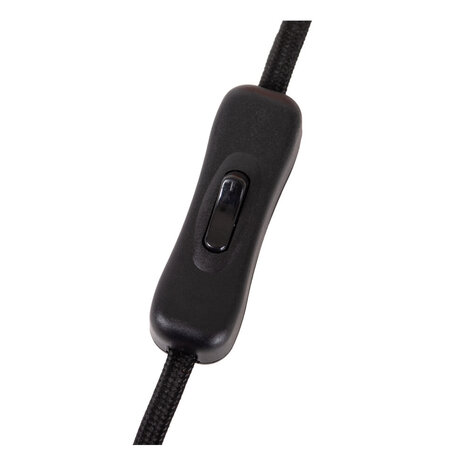 Lucide LAMBRES - Tischleuchte - Ø 15 cm - 1xE27 - Taupe