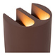 Lucide YORK - Wandstrahler / Wandleuchte Innen/Außen - LED - 4x5W 2700K - IP54 - Rostbraun Lucide YORK - Wandstrahler / Wandleuchte Innen/Außen - LED - 4x5W 2700K - IP54 - Rostbraun