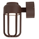 Lucide WELLS - Wandleuchte Indoor/Outdoor - Ø 10 cm - LED - 1x8W 2700K - IP54 - Rostbraun Lucide WELLS - Wandleuchte Indoor/Outdoor - Ø 10 cm - LED - 1x8W 2700K - IP54 - Rostbraun
