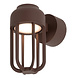 Lucide WELLS - Wandleuchte Indoor/Outdoor - Ø 10 cm - LED - 1x8W 2700K - IP54 - Rostbraun Lucide WELLS - Wandleuchte Indoor/Outdoor - Ø 10 cm - LED - 1x8W 2700K - IP54 - Rostbraun