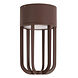Lucide WELLS - Deckenleuchte Indoor/Outdoor - Ø 10 cm - LED - 1x8W 2700K - IP54 - Rostbraun Lucide WELLS - Deckenleuchte Indoor/Outdoor - Ø 10 cm - LED - 1x8W 2700K - IP54 - Rostbraun