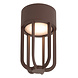 Lucide WELLS - Deckenleuchte Indoor/Outdoor - Ø 10 cm - LED - 1x8W 2700K - IP54 - Rostbraun Lucide WELLS - Deckenleuchte Indoor/Outdoor - Ø 10 cm - LED - 1x8W 2700K - IP54 - Rostbraun