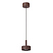 Lucide LENZ - Hängeleuchte Innen/Außen - Ø 11 cm - LED - 1x8W 2700K - IP54 - Rostbraun Lucide LENZ - Hängeleuchte Innen/Außen - Ø 11 cm - LED - 1x8W 2700K - IP54 - Rostbraun