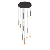 Lucide Premium CALINA - Hängeleuchte - Ø 69,9 cm - LED Dimb. - CCT - 12x7W 2200K/3300K - Schwarz Lucide Premium CALINA - Hängeleuchte - Ø 69,9 cm - LED Dimb. - CCT - 12x7W 2200K/3300K - Schwarz
