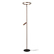 Lucide Premium APPLAUSE - Stehleuchte - Ø 33 cm - LED Dimb. - CCT - 1x20W 2700K/4000K - Kaffee Lucide Premium APPLAUSE - Stehleuchte - Ø 33 cm - LED Dimb. - CCT - 1x20W 2700K/4000K - Kaffee