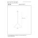 Lucide SPITZE - Hängeleuchte - Ø 60 cm - 1xE27 - Grau Lucide SPITZE - Hängeleuchte - Ø 60 cm - 1xE27 - Grau