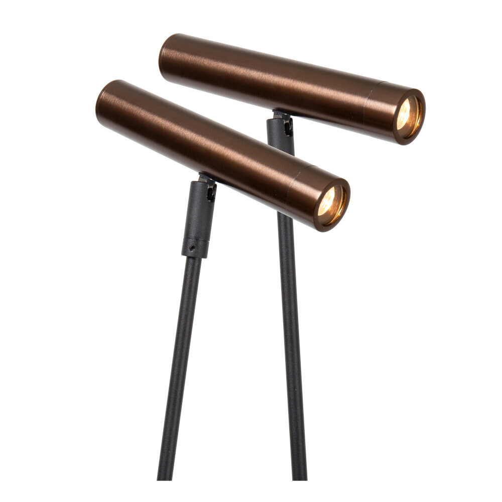 Lucide DUARTE - Stehleuchte - 2xG9 - Kaffee