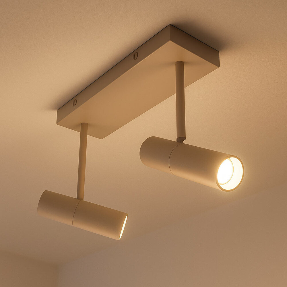 Freelight Spot Undici 2 Licht L 35 cm beige Freelight Spot Undici 2 Licht L 35 cm beige