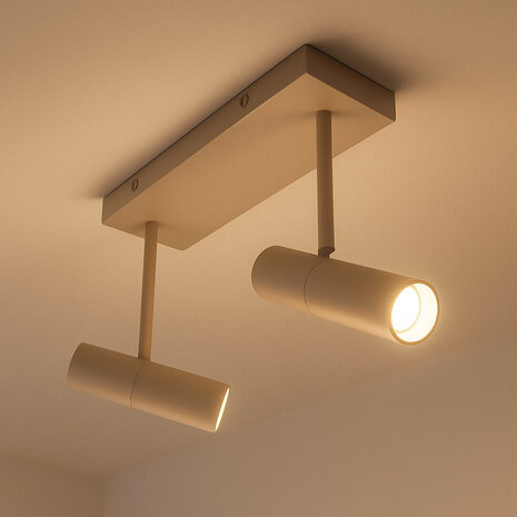 Freelight Spot Undici 2 Licht L 35 cm beige Freelight Spot Undici 2 Licht L 35 cm beige