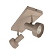 Freelight Spot Lunata 2-Licht L 30 cm beige Freelight Spot Lunata 2-Licht L 30 cm beige