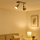 Freelight Spot Lunata 2-Licht L 30 cm beige Freelight Spot Lunata 2-Licht L 30 cm beige