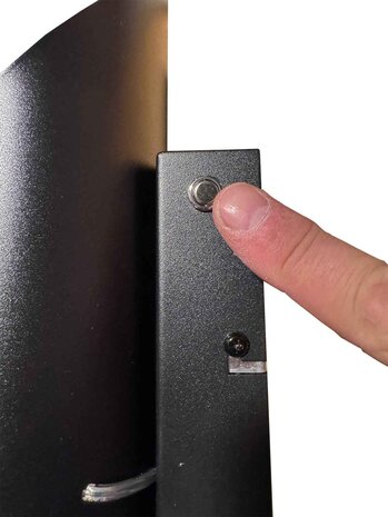 Freelight Wandleuchte Letto H 31 cm schwarz Freelight Wandleuchte Letto H 31 cm schwarz