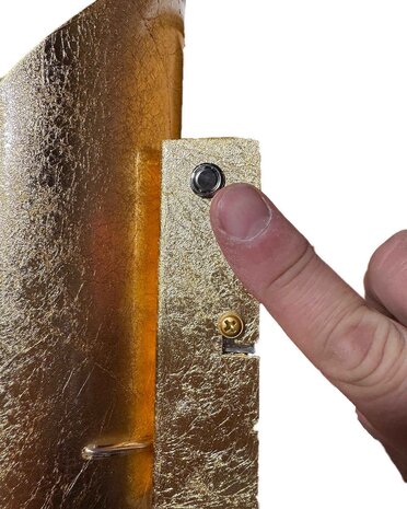 Freelight Wandleuchte Letto H 31 cm gold Freelight Wandleuchte Letto H 31 cm gold