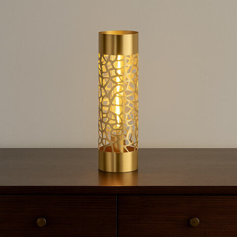 Freelight Tischleuchte Giraffa H 42 cm matt gold Freelight Tischleuchte Giraffa H 42 cm matt gold