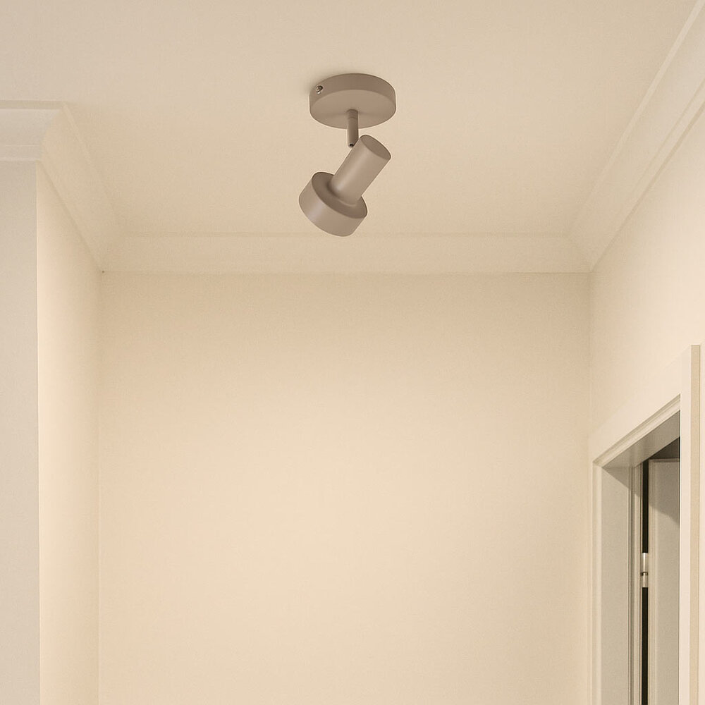 Freelight Spot Lunata 1 Licht Ø 10 cm beige Freelight Spot Lunata 1 Licht Ø 10 cm beige