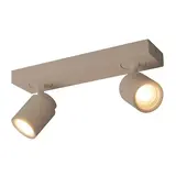 Freelight Spot Razza 2 Licht L 32 cm GU10 beige Freelight Spot Razza 2 Licht L 32 cm GU10 beige