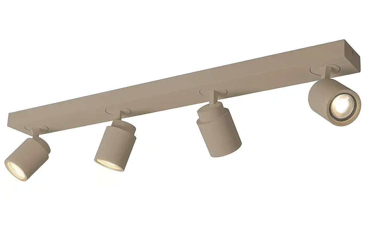 Freelight Spot Razza 4-Licht L 76 cm GU10 beige Freelight Spot Razza 4-Licht L 76 cm GU10 beige