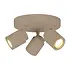 Spot Razza 3 Licht Ø 21 cm GU10 beige