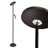 Freelight Stehleuchte Stanza 2 Licht H 180 cm schwarz