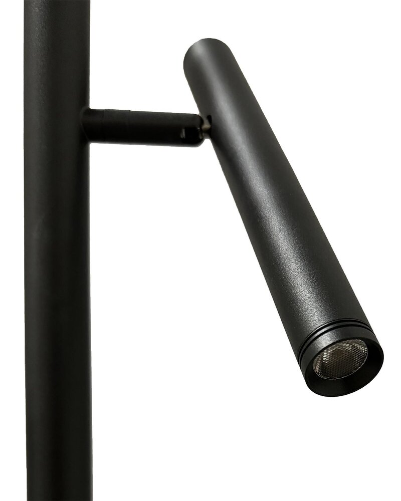Freelight Stehleuchte Stanza 2 Licht H 180 cm schwarz Freelight Stehleuchte Stanza 2 Licht H 180 cm schwarz