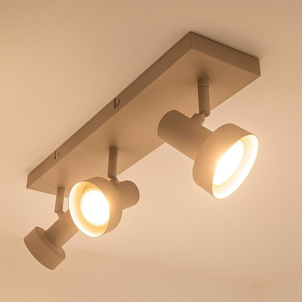 Freelight Spot Lunata 3-Licht L 50 cm beige Freelight Spot Lunata 3-Licht L 50 cm beige