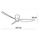 Freelight Deckenventilator Arioso Ø 127 cm mit Beleuchtung schwarz Freelight Deckenventilator Arioso Ø 127 cm mit Beleuchtung schwarz