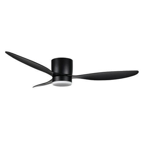 Freelight Deckenventilator Brezza Ø 132 cm mit Beleuchtung schwarz