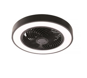Freelight Deckenventilator Fiato Ø 50 cm schwarz
