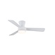 CristalRecord Deckenventilator Benda 3 Flügel Ø 101 cm weiß CristalRecord Deckenventilator Benda 3 Flügel Ø 101 cm weiß