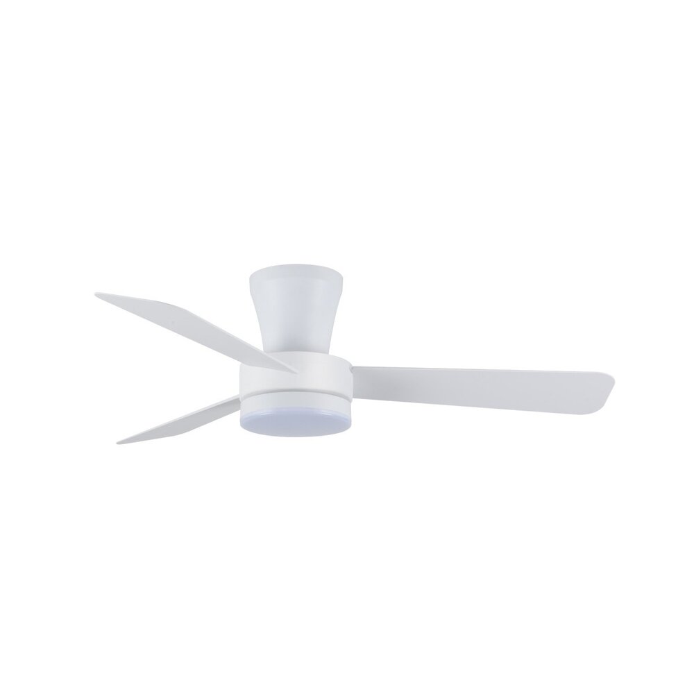 CristalRecord Deckenventilator Benda 3 Flügel Ø 101 cm weiß