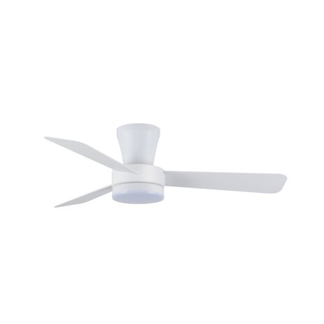 CristalRecord Deckenventilator Benda 3 Flügel Ø 101 cm weiß