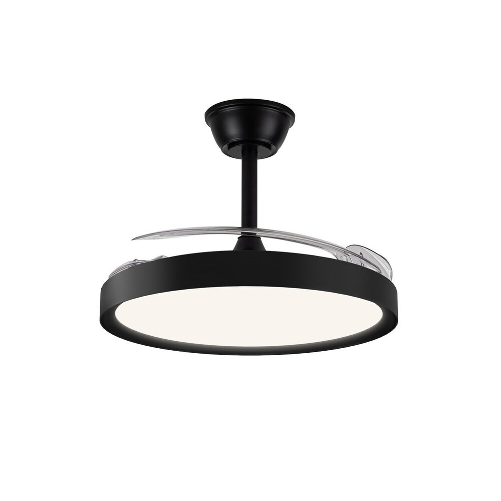 CristalRecord Deckenventilator Polaris Ø 106 cm schwarz