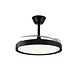 CristalRecord Deckenventilator Polaris Ø 106 cm schwarz CristalRecord Deckenventilator Polaris Ø 106 cm schwarz