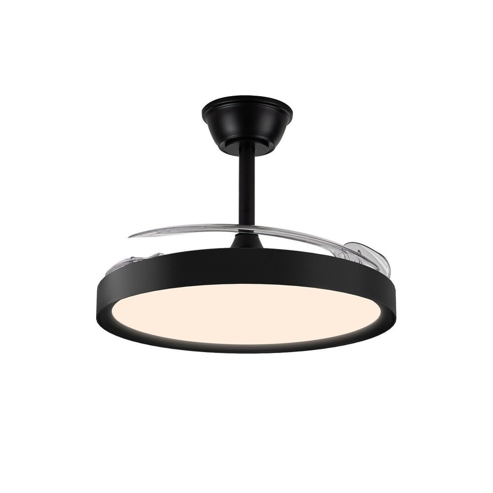 CristalRecord Deckenventilator Polaris Ø 106 cm schwarz