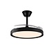 CristalRecord Deckenventilator Polaris Ø 106 cm schwarz CristalRecord Deckenventilator Polaris Ø 106 cm schwarz
